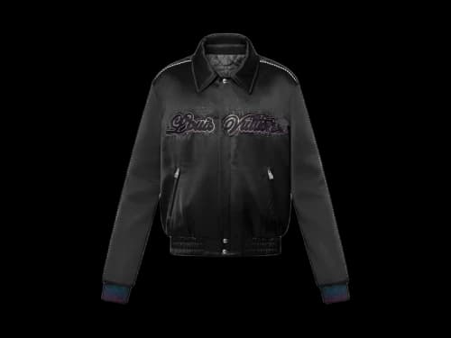 Louis Vuitton Embellished Souvenir Blouson Black