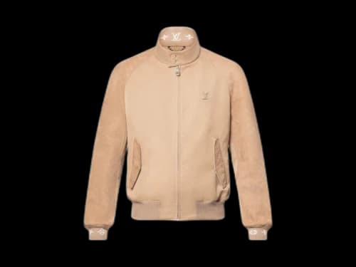Louis Vuitton Suede Mix Blouson Beige