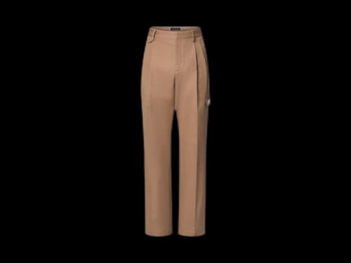 Louis Vuitton Signature Chino Pants Khaki Beige