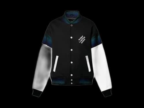 Louis Vuitton Cotton Jersey Varsity Blouson Black