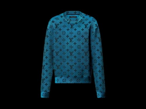 Louis Vuitton Iridescent Monogram Sweatshirt Black/Blue