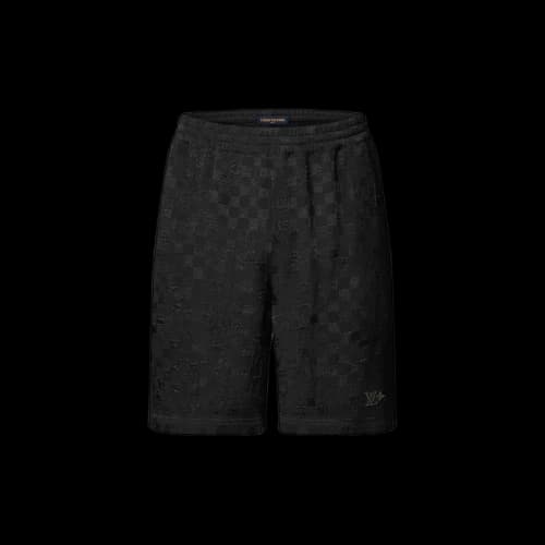 Louis Vuitton Graphic Jacquard Fluid Shorts Black