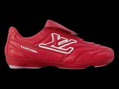 Louis Vuitton LV Footprint Soccer Red White