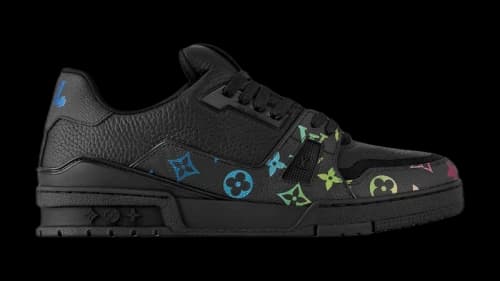 Louis Vuitton Lv Trainer Monogramm Black Multi
