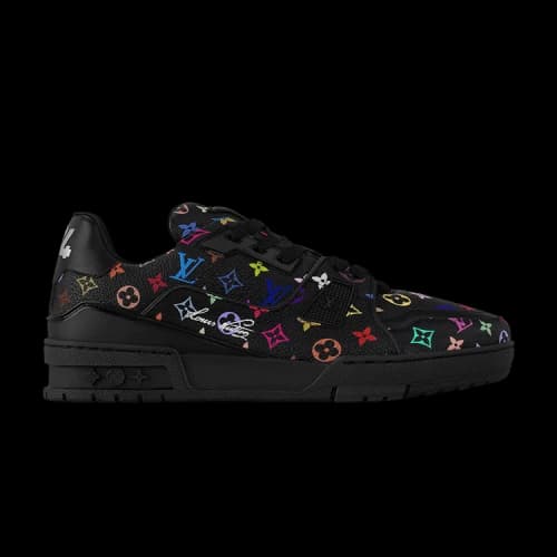 Louis Vuitton LV Trainer Takashi Murakami Black