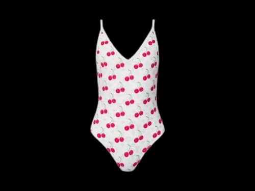 Louis Vuitton x Takashi Murakami Cherry Swimsuit White