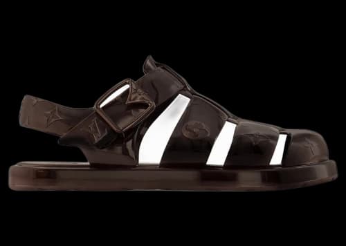 Louis Vuitton LV Venice Sandal Brown