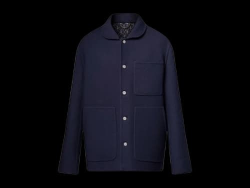 Louis Vuitton x Nigo Double Face Workwear Jacket Deep Navy