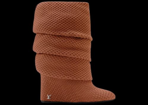 Louis Vuitton Summer Mid Wedge Boot Grey (Women's)