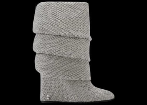 Louis Vuitton Summer Mid Wedge Boot Brown (Women's)