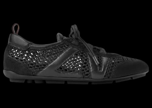 Louis Vuitton LV Sneakerina Black Mesh (Women's)
