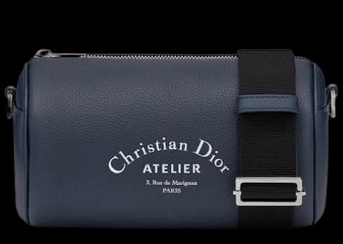 Dior Roller Pouch Navy Blue