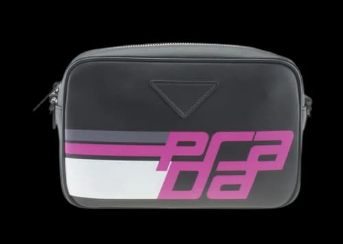 Prada City Logo Crossbody Black/Pink