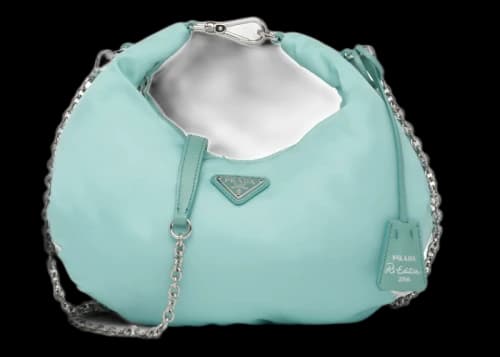 Prada Re-Edition 2006 Nylon Bag Jade Green