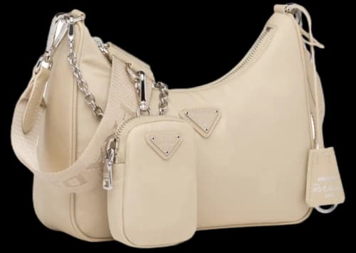 Prada Re-Edition 2005 Shoulder Bag Desert Beige