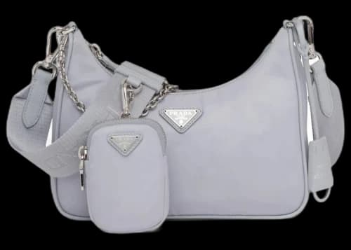 Prada Re-Edition 2005 Re-Nylon Bag Cornflower Blue