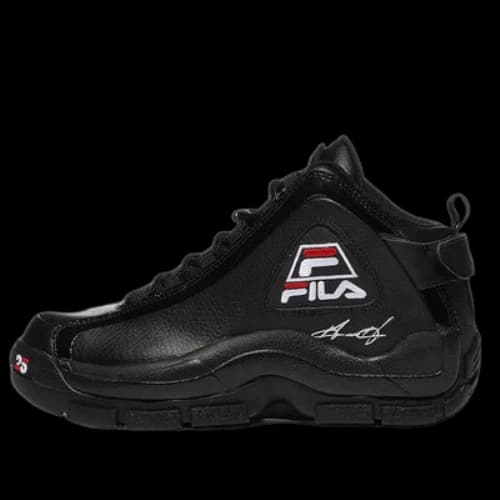FILA Unisex High-Top Black