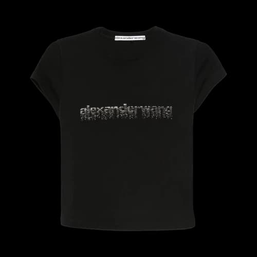 Alexander Wang Hotfix Graphic Tee 'Black'