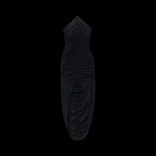Alexander Wang Structured Bodice Midi Dress 'Black'