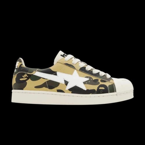 BAPE Skullsta 'Camo - Yellow'