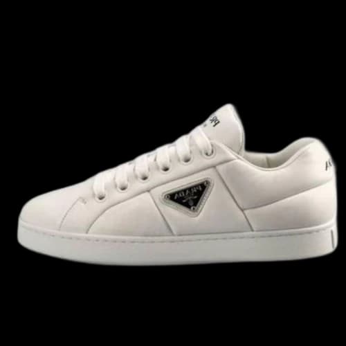 PRADA Padded Nappa Leather Sneakers 'White' (Women's)