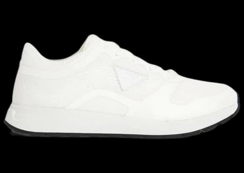 Prada Prax 2.0 Knit Fabric Sneakers White (Women's)