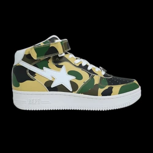 Bapesta Mid '1st Camo'