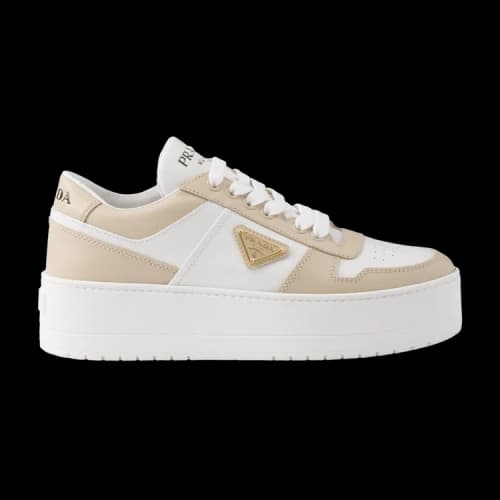 Prada Downtown Leather 'Desert White' (Women's)