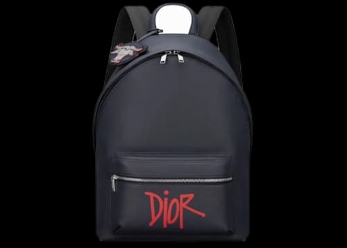 Dior And Shawn Rider Backpack Navy