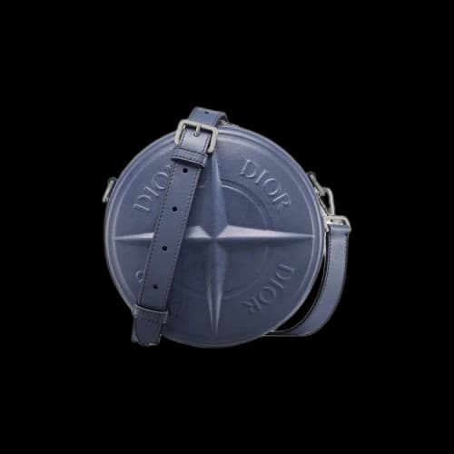 Dior x Stone Island Round Bag 'Blue'
