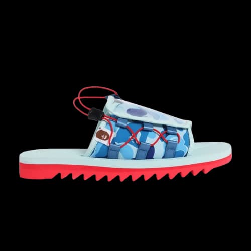 Suicoke A Bathing Ape x Dao 'Blue Camo'