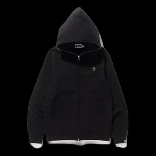 BAPE Ape Head Zipper Black
