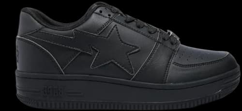 BAPE STA Low Black