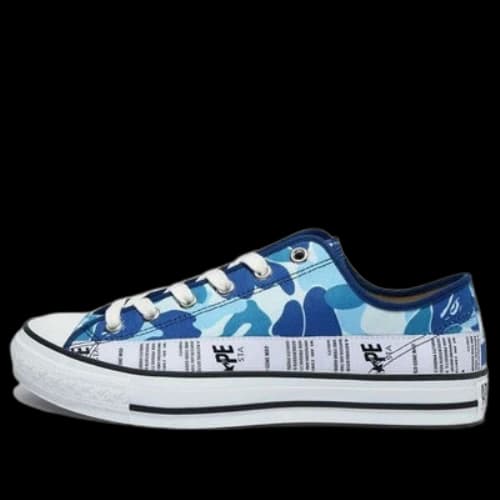 A Bathing Ape Bape Abc Camo Ape Sta Low 'Blue'