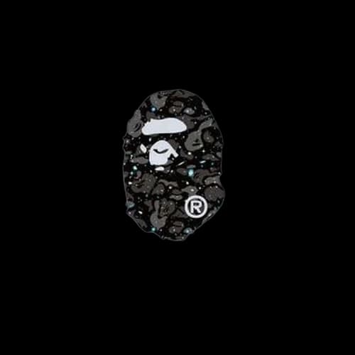 BAPE Space Camo Big Ape Head 'White'
