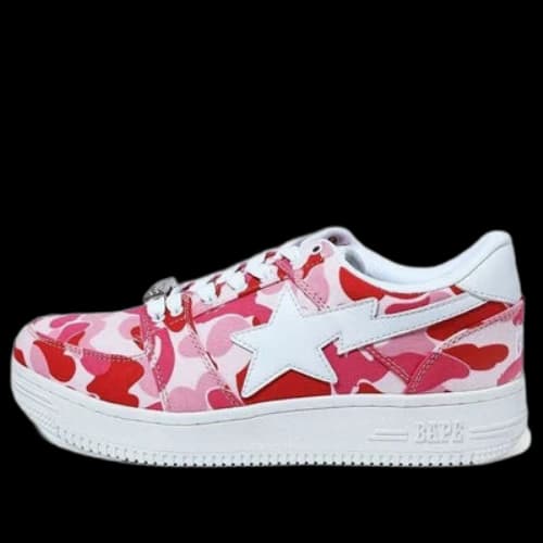 A Bathing Ape x Bape sta Low 'Pink ABC Camo'