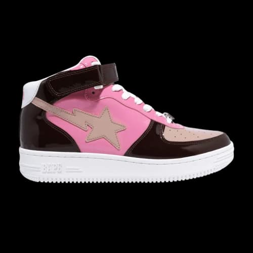 Bapesta Mid 'Brown Pink'