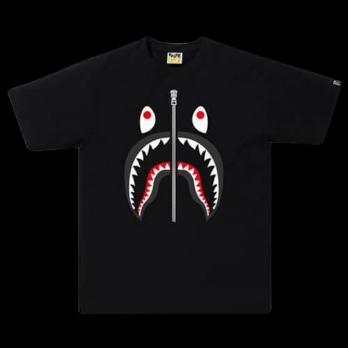 BAPE Shark Tee 'Black'