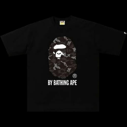 BAPE Digital Camo RLX Tee 'Black/Black'