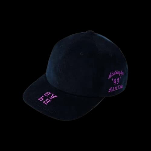 BAPE Corduroy Panel Cap 'Navy'