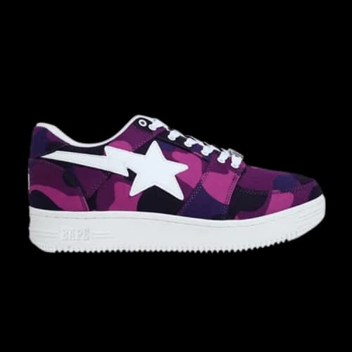 Bapesta M2 Low 'Purple Camo'
