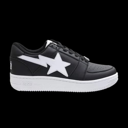 Bapesta Low M2 'Black White'
