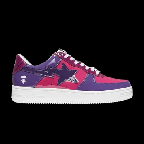 Bapesta Low M1 'Color Camo Combo - Purple'