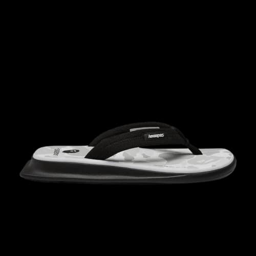 BAPE x Havaianas Tradi Zori Flip Flops 'White Camo'