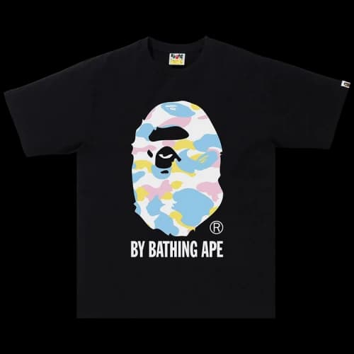 BAPE New Multi Camo Tee 'Black'