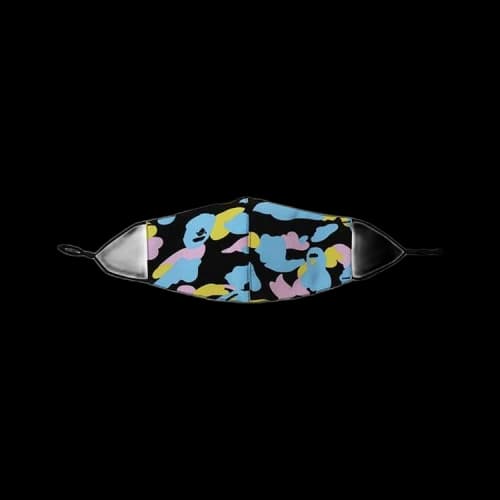 BAPE New Multi Camo Mask 'Black'