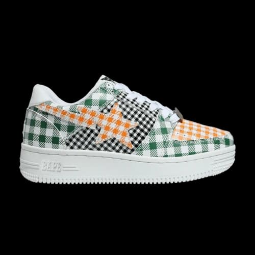 Bapesta Low 'Gingham - Green' (Women's)