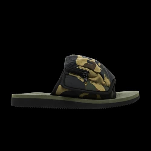 BAPE Suicoke x Camo Dao Sandal 'Green'