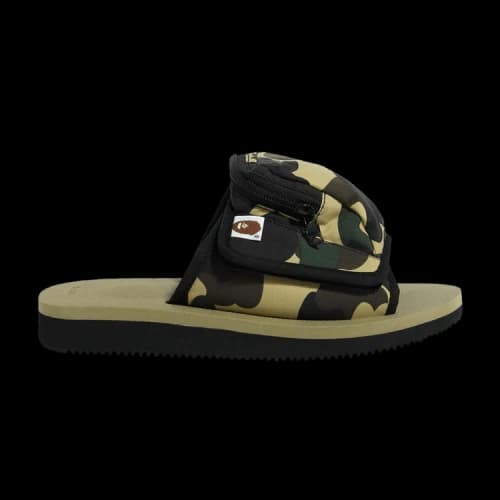 BAPE Suicoke x Camo Dao Sandal 'Yellow'