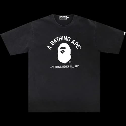 BAPE Relaxed Fit Tee 'Black'